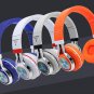 Foldable Bluetooth Headphones Wireless Led Flashing Ear Headset Mic FM Radio