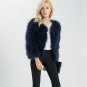 Real Fur Coat Jacket Women Rabbit Winter Short Overcoat New Outwear Genuine Warm