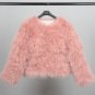 Real Fur Coat Jacket Women Rabbit Winter Short Overcoat New Outwear Genuine Warm