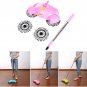 Floor Cleaning Sweeper Broom Mop Push Hand Household Spin Home Dust