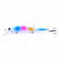 7pcs/lot Fishing Lures Crankbait Jerk Bait Minnow Wobbler Hooks Tackle For Bass