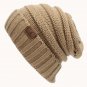 Beanies Winter Warm Hat For Women Men Knit Skull Slouchy Cap Ski Cuff Plain New