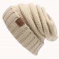 Beanies Winter Warm Hat For Women Men Knit Skull Slouchy Cap Ski Cuff Plain New