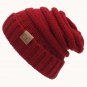 Beanies Winter Warm Hat For Women Men Knit Skull Slouchy Cap Ski Cuff Plain New