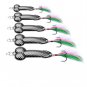 5 Pcs Lot Fishing Lure Spoon Penis Bait Hook Metal Tackle Dick Treble Spinner
