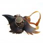 Mask Beak Costume Plague Doctor Steampunk Bird Leather Halloween Gothic Cosplay