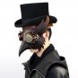 Mask Beak Costume Plague Doctor Steampunk Bird Leather Halloween Gothic Cosplay
