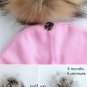 Winter Kids Hat Cap Baby For Boy Girls Cotton Newborn Photography Pom Pom Fur