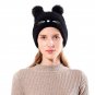 Women Winter Hat Cat Ear Style Warm Girls Cap Knit Ski Beanie Fur Baggy Slouch
