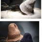 Winter Women Hat Wool Knit Warm Ski Cap Knitted Beanie Xmas Gift Black Slouchy