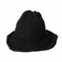 Winter Women Hat Wool Knit Warm Ski Cap Knitted Beanie Xmas Gift Black Slouchy