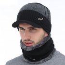 Winter Hat Scarf For Men Women Skull Beanie Warm Ski Cap Mask Knit Outdoor Sport