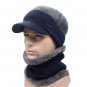 Winter Hat Scarf For Men Women Skull Beanie Warm Ski Cap Mask Knit Outdoor Sport