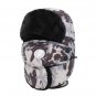 Winter Bomber Hat For Men Women Warm Ski Mask Camouflage Trapper Fur Aviator Ear