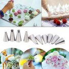 Cake Decorating Nozzles Piping 52pcs/set Icing Cream Bag Pastry Tips Tool Flower