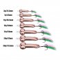 Fishing Lure Spoon Penis Dick Spinner Hook Bass Tackle Funny 3g - 36g Crankbait