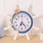 Wall Clock Wood Bamboo Round Vintage Home Decor Sailor Art Home Retro Style Gift