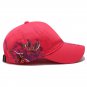 Baseball Cap For Women Summer Sun Hat Embroidered Butterfly Cotton Snapback New