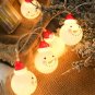 Christmas Tree Led Lights Snowman Ball Decoration String Party Home Lighting New