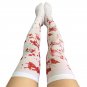 Women Stocking Thigh High Lingerie Sexy Pantyhose Skeleton Halloween Socks Lace