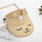 Kids Babe Sun Hat Straw Summer Beach Cap Empty Top For Boys Girls Toddler Infant