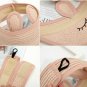 Kids Babe Sun Hat Straw Summer Beach Cap Empty Top For Boys Girls Toddler Infant