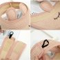 Kids Babe Sun Hat Straw Summer Beach Cap Empty Top For Boys Girls Toddler Infant