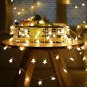 LED Garland Christmas String Star Fairy Lights Wedding Party Home Decoration New