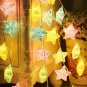 LED Garland Christmas String Star Fairy Lights Wedding Party Home Decoration New