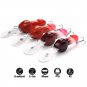 4Pcs Lot Fishing Lure Artificial Bait Crankbait Penis Minnow Wobbler Bass Tackle