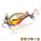 Topwater Fishing Lure Bass Bait Propeller Tackles Pike Crankbait Wobbler Minnow