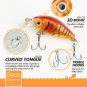 5/8/10pcs Fishing Lure Set Minnow Bait Wobbler Crankbaits With Box Treble Hooks