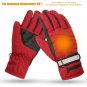 Winter Electric Heated Gloves Men Women Warmer Rechargeable Mittens Sport Ski