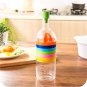 Multifunctional Kitchen Tool Bottle Shape Squeezer Grater Gadget Grinder 8 In 1