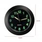 Clock Car Air Vent Quartz Auto Mini Digital Watch Interior Luminous Decoration