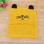 Newborn Baby Hat Kids Winter Cartoon Cat Beanie Knitted Warm Cap For Girls Boys