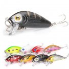 8pcs/lot Minnow Wobblers Crankbait Fishing Lure Tackle Artificial Swim Bait