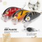8pcs/lot Minnow Wobblers Crankbait Fishing Lure Tackle Artificial Swim Bait