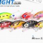 8pcs/lot Minnow Wobblers Crankbait Fishing Lure Tackle Artificial Swim Bait