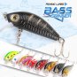 8pcs/lot Minnow Wobblers Crankbait Fishing Lure Tackle Artificial Swim Bait
