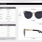 Sunglasses Women Frame Gothic Skull Metal Uv400 Temple Fashion Retro Eyewear