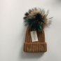 Fox Fur Winter Hat Women Real Pompom Warm Knit Cap Girls Skullies Beanies New