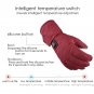 Rechargeable Heated Gloves Men Women Winter Warmer Touch Screen Ski Sport Ride