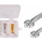 Fishing Lures Spoon Bait Metal Hook Tackle Bass Spinner Box Penis Fun 4pcs/Lot