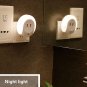 Wall Charger Adapter Night Light LED Sensor Usb 2 Port Perception Travel Lamp