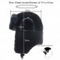 Russia Bomber Winter Hat Men Soviet Army Military Ushanka Pilot Faux Rabbit Fur
