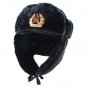 Russia Bomber Winter Hat Men Soviet Army Military Ushanka Pilot Faux Rabbit Fur