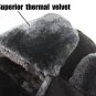 Russia Bomber Winter Hat Men Soviet Army Military Ushanka Pilot Faux Rabbit Fur