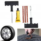 Tire Repair Tool Kit Auto Tubeless Tyre Puncture Plug Motorcycle Bike Car Cement