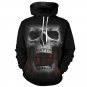 Men Hoodie Sweatshirt S Gildan Top Warm Jacket Hooded Sweater Skull Pullover